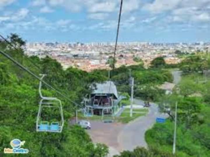 Loft a 50 m da Passarela do Caranguejo-Oceano Azul-Novo Aracaju Exterior foto